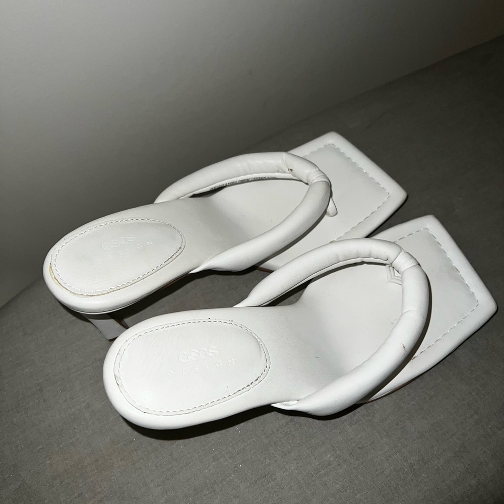ASOS White Mules - Picture 4 of 4